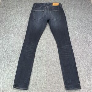 Acne Jeans Women's Storlek Hug Blackness 100% Cotton Jeans - Size 25/32